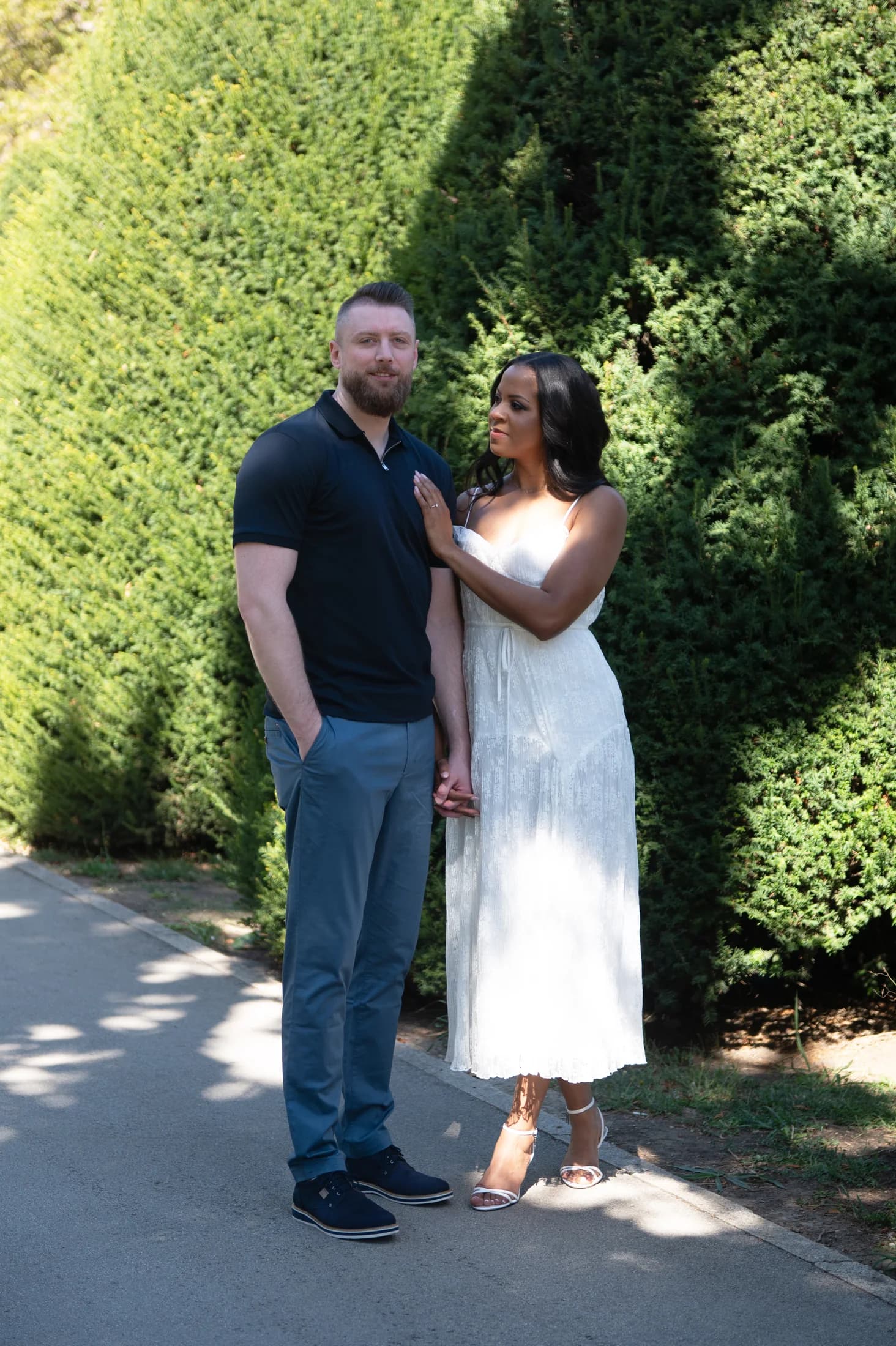 A moment together in the sunshine