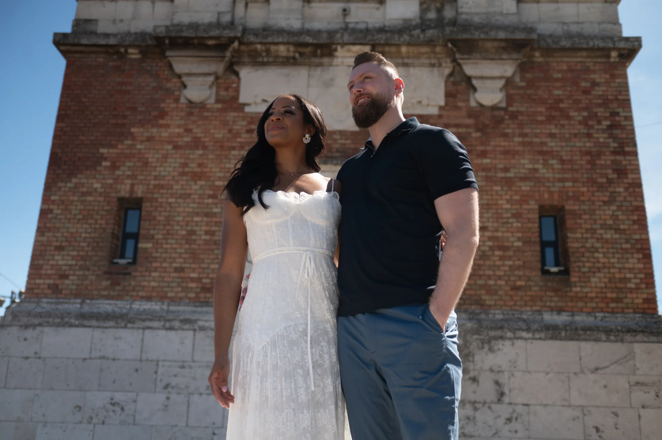 A scenic portrait together